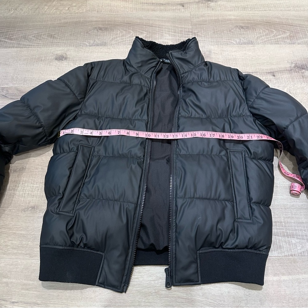 Zara Men Black Puffer Jacket - Picture 4 of 5
